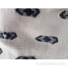 100% polyester crepe vải swiss fabric